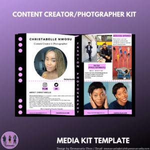Custom Media Kit Design